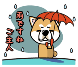 iinu - Akita sticker #8729754