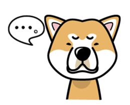 iinu - Akita sticker #8729767