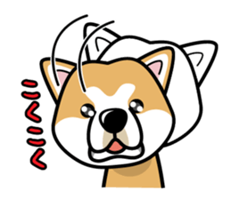 iinu - Akita sticker #8729769