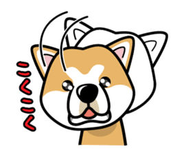 iinu - Akita sticker #8729769
