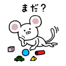 Lovely Mouse Sticker part3 sticker #8729990