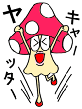 Mushroom for girls sticker #8730016