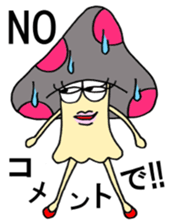 Mushroom for girls sticker #8730042