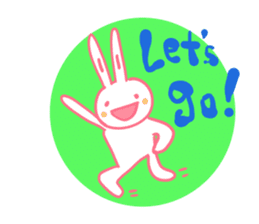 It is the sticker of a usable rabbit 2nd sticker #8730060