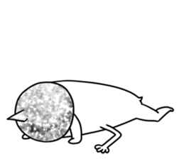 Beanie of aluminum foil hat dog sticker #8730552