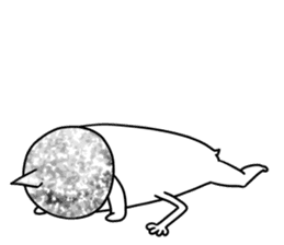 Beanie of aluminum foil hat dog sticker #8730552