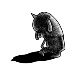 Beanie of aluminum foil hat dog sticker #8730553