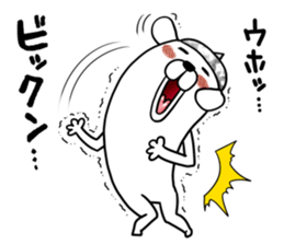 Beanie of aluminum foil hat dog sticker #8730559