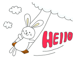 Rabbit Sisters Sticker sticker #8730945