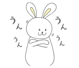 Rabbit Sisters Sticker sticker #8730948