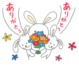 Rabbit Sisters Sticker sticker #8730949