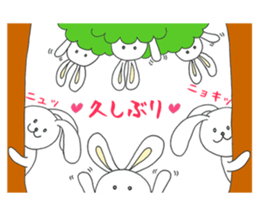 Rabbit Sisters Sticker sticker #8730960