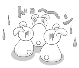 Rabbit Sisters Sticker sticker #8730962