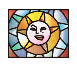 Like a stained glass sticker #8731010