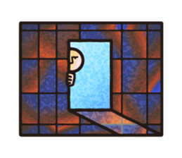 Like a stained glass sticker #8731018