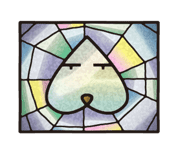 Like a stained glass sticker #8731031