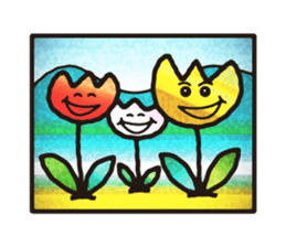 Like a stained glass sticker #8731047