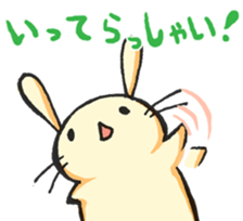 Everyday of rabbit 2 sticker #8731092
