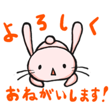 Everyday of rabbit 2 sticker #8731096