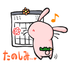 Everyday of rabbit 2 sticker #8731102