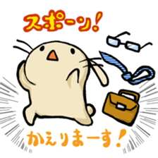 Everyday of rabbit 2 sticker #8731117