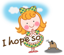 Cute Girl by Masayumi (English Ver.) sticker #8731255