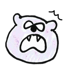 Purple Bear sticker #8731652