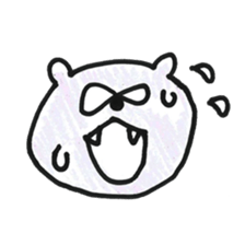 Purple Bear sticker #8731654