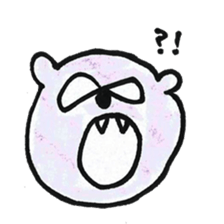 Purple Bear sticker #8731657