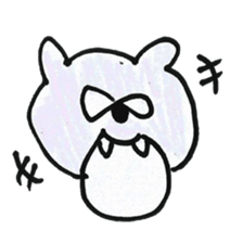 Purple Bear sticker #8731658