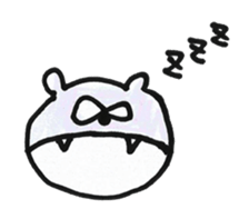 Purple Bear sticker #8731661