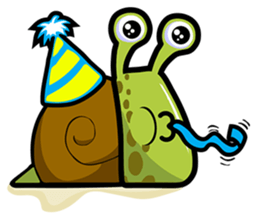 Slimy Snails sticker #8731810