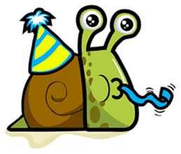 Slimy Snails sticker #8731810