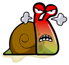 Slimy Snails sticker #8731818