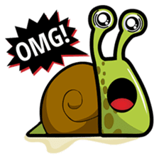 Slimy Snails sticker #8731825