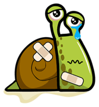 Slimy Snails sticker #8731827