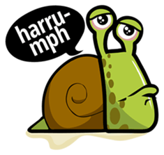 Slimy Snails sticker #8731830