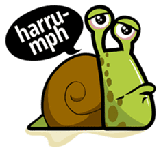 Slimy Snails sticker #8731830
