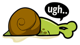 Slimy Snails sticker #8731831