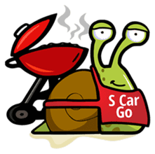 Slimy Snails sticker #8731844