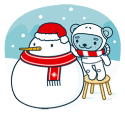 Christmas and Winter with Jokukuma sticker #8731931