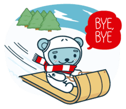 Christmas and Winter with Jokukuma sticker #8731939