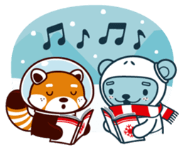 Christmas and Winter with Jokukuma sticker #8731947