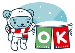 Christmas and Winter with Jokukuma sticker #8731950