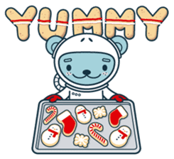 Christmas and Winter with Jokukuma sticker #8731954