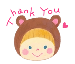 Facial message stamp sticker #8732263