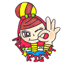 meechan of a head family sticker #8732348