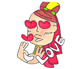 meechan of a head family sticker #8732363