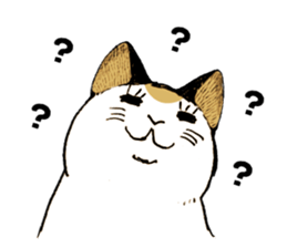 Katyusha of the tortoiseshell cat 2 sticker #8732693