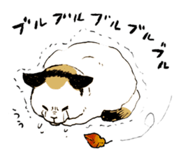 Katyusha of the tortoiseshell cat 2 sticker #8732703